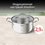 Pot Tefal Intuition G6 B8644474 2.9 L 20 cm silver