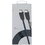 Кабель KEYRON USB Type-C - USB Type-C серый