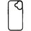Накладка  Aceline Silicone Side для Apple iPhone 17 черный