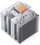 Кулер для процессора JONSBO CR-3000E Color [CR-3000E(Color) White] белый