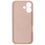 Накладка  BoraSCO Liquid Case для Apple iPhone 16 розовый