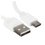 Кабель Aceline micro USB-B - USB Type-A белый 1 м