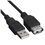 Кабель DEXP USB Type-A - USB Type-A черный 2 м