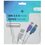 Cable DEXP PS/2 x2 - USB Type-A white 0.3 m
