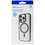 Накладка  KEYRON Magnet Origin для Apple iPhone 16 Pro Max прозрачный/черный