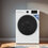 Стирально-сушильная машина Beko B3DFR57H23W белый