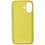 Накладка  Apple Silicone Case для Apple iPhone 16 желтый