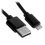 Кабель DEXP Lightning 8-pin - USB Type-A черный 1.5 м