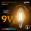 Комплект филаментных ламп Gauss Filament Crystal 103801109