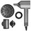 Фен Super hair dryer HD-08 серый/серый