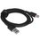 Cable ACEFAST USB Type-C - USB Type-A black 1.2 m
