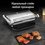 Гриль Tefal Optigrill+ XL GC722D34 серебристый