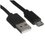 Кабель Aceline micro USB-B - USB Type-A черный 2 м