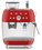 Кофеварка рожковая Smeg EGF03RDEU красный