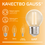 Комплект филаментных ламп Gauss Filament Elementary 52212