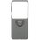 Накладка  Samsung Silicone Case для Samsung Galaxy Z Flip6 серый