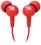 Проводные наушники JBL С100SI  красный 2016