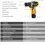 Дрель-шуруповерт DEKO DKCD12FU-Li SET 063-4094
