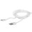 Cable Aceline Lightning 8-pin - USB Type-A white 2 m