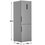 Haier CEF535ASGсеребристый