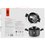 Кастрюля OneTwo Lazurite O3SC120 3.3 л 20 см серый