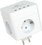 Сетевой фильтр Cablexpert CUBE-4-U4-W белый