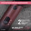 Фен Scarlett SC-HD70I38 черный/красный