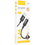Кабель Hoco Lightning 8-pin - USB Type-A черный 2 м