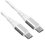 Кабель DEXP USB Type-C - USB Type-C белый
