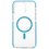 Накладка  MOCOLL Jelly Series для Apple iPhone 15 Pro Max голубой/прозрачный