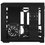 Корпус ARDOR GAMING Crystal Flow CF235  черный