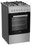 Комбинированная плита Indesit ISG5F1HX серебристый