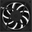 Reversible fan ARDOR GAMING Nimbus Reverse 1205CR  black