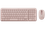 Клавиатура+мышь беспроводная   Logitech MK251 розовый