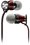 Проводная гарнитура Sennheiser MOMENTUM M2 IEG [внутриканальные, закрытые, 15 Гц - 22000 Гц, микр., регулятор громкости, кабель - 1.3 м, красный/сереб