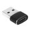 Переходник Cablexpert USB Type-C - USB Type-A черный