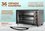 Мини-печь Centek CT-1530-36 Convection черный