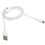 Кабель KEYRON micro USB-B - USB Type-A белый