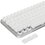 Klaviatura  simli ARDOR GAMING Blade 98 rangi oq