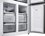 Weissgauff WCD 590 NoFrost Inverter Premium Biofresh White Glass