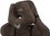 Компьютерное кресло Zombie VIKING KNIGHT LT10 FABRIC коричневый