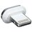 Магнитный коннектор Cablexpert CC-USB2-AMLM-8P белый
