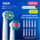 Набор сменных насадок ORAL-B Pro EB50RX-6 Cross Action + EB18рRX-4 3D White