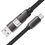 Кабель ACEFAST USB Type-C - USB Type-A, USB Type-C черный 1.2 м