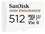 Карта памяти SanDisk High Endurance microSDXC 512 ГБ [SDSQQNR-512G-GN6IA]