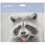 Коврик DEXP Racoon OM-XS (XS) разноцветный