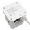 Сетевой фильтр Cablexpert TWR-5-U4-W-3 белый