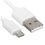 Cable Aceline micro USB-B - USB Type-A white 1 m