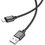 Кабель Borofone Lightning 8-pin - USB Type-A черный