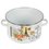Кастрюля TM Appetite Париж 1RD221М 5.5 л 24 см белый